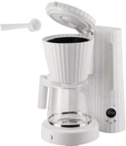 Alessi Filter-koffiezetapparaat Plissé - 1.5 Liter - Grijs - Michele De Lucchi - MDL14 G -Keukengerei Winkel 0013 MDL14 W 03 1x1 300dpi 1250pxl 1