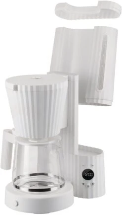 Alessi Filter-koffiezetapparaat Plissé - 1.5 Liter - Grijs - Michele De Lucchi - MDL14 G -Keukengerei Winkel 0015 MDL14 W 04 1x1 300dpi 1250pxl 1