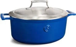 Saveur Selects Braadpan Ovaal Voyage - Classic Blue - ø 30 Cm - Geëmailleerde Anti-aanbaklaag