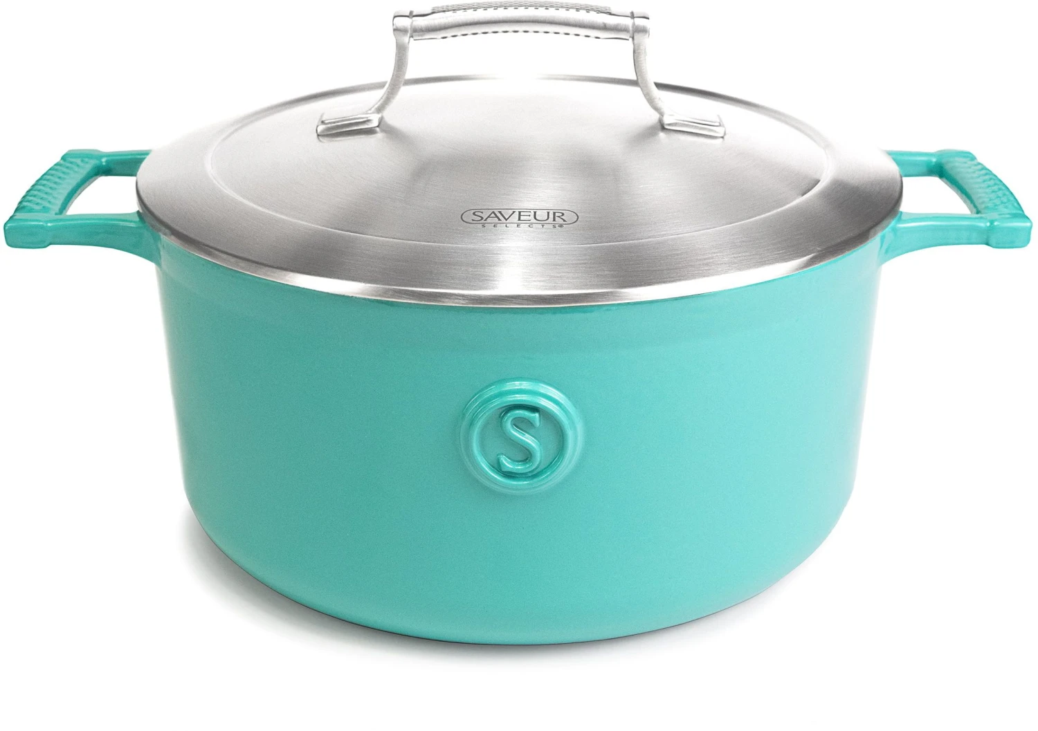 Saveur Selects Braadpan Voyage - Saveur Blue - ø 25 Cm / 4.7 Liter - Geëmailleerde Anti-aanbaklaag