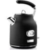 Westinghouse Waterkoker Retro Collections - 2200 W - Liquorice Black - 1.7 Liter - WKWKH148BK -Keukengerei Winkel 1 15