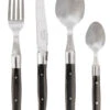 Jay Hill Bestekset Laguiole - Zwart - 16-delig / 4 Personen -Keukengerei Winkel 1 8720812849643 Jay Hill laguiole ebbenhout bestekset 1