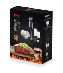 Bamix Staafmixer Set - Bbq Box - Zwart -Keukengerei Winkel 100.804d