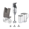 Bamix Staafmixer Set SwissLine - 200 W - Zilver 2 Bamix Staafmixer Set SwissLine - 200 W - Zilver -Keukengerei Winkel 100015 swissline 200w silber beschichtet min5B15D