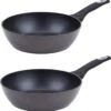 Resto Kitchenware Koekenpannenset Pavo ø 26 + 28 Cm - Inductie En Alle Andere Warmtebronnen -Keukengerei Winkel 1181x1200