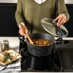 Westinghouse Pannenset Black Marble (Braadpan ø 24 Cm + Steelpan ø 18 Cm) - Inductie En Alle Andere Warmtebronnen -Keukengerei Winkel 1200x1200 66