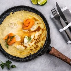 Westinghouse Pannenkoekpannenset Marble Wood - ø 26 En 28 Cm - Inductie En Alle Andere Warmtebronnen -Keukengerei Winkel 1200x1200 91