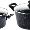 Westinghouse Kookpannenset Black Marble - ø 24 En 28 Cm - Inductie En Alle Andere Warmtebronnen -Keukengerei Winkel 1200x437