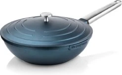 Westinghouse Pannenset Performance (Wokpan + Grillpan) ø 28 Cm - Blauw - Inductie En Alle Andere Warmtebronnen -Keukengerei Winkel 1200x743