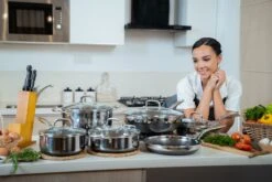 Westinghouse Pannenset Black Signature (Koekenpan + Steelpan) ø 20cm - Inductie En Alle Andere Warmtebronnen -Keukengerei Winkel 1200x800 12