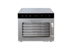 Wartmann Voedseldroger - 6 Laags - Zilver - WM-2206 DH -Keukengerei Winkel 270236 IN06