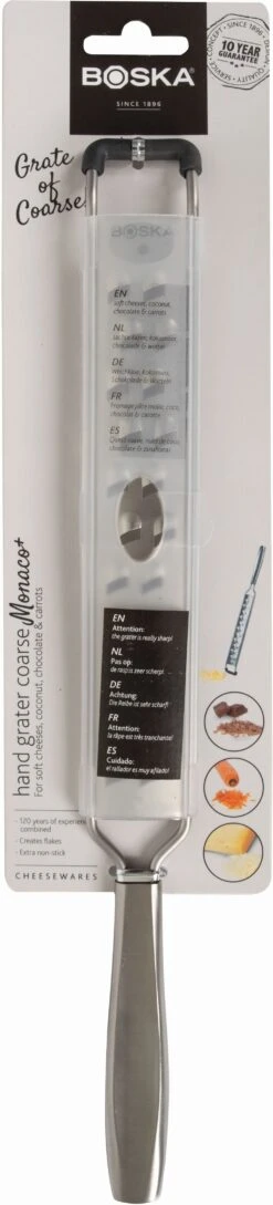 Boska Rasp Grof Monaco+ -Keukengerei Winkel 307110 handgrater coarse monaco