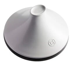 Emile Henry Tajine Delight - Zwart / Wit - Inductie - ø 33.5 Cm / 4 Liter -Keukengerei Winkel 3289317766329 3