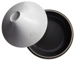 Emile Henry Tajine Delight - Zwart / Wit - Inductie - ø 33.5 Cm / 4 Liter -Keukengerei Winkel 3289317766329 4