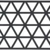 Zone Denmark Pannenonderzetter Triangles - Black - 24 X 14 Cm -Keukengerei Winkel 330311 high 2