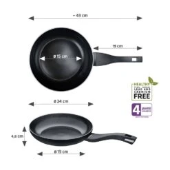 Berndes Koekenpan B.Green - ø 24 Cm - Standaard Anti-aanbaklaag -Keukengerei Winkel 34987 Product 1920x19205B15D