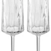 Koziol Champagneglazen - Onbreekbaar Superglas 100 Ml - 2 Stuks -Keukengerei Winkel 4002942544013