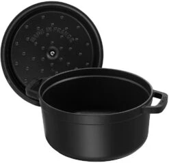 Staub Braadpan / Cocotte - Zwart - ø 26 Cm / 5.2 Liter -Keukengerei Winkel 40500 241 0 6 4