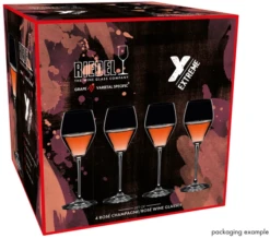 Riedel Champagne Glazen - 4 Stuks -Keukengerei Winkel 441100055 packaging EnZLBrpd