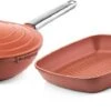 Westinghouse Pannenset Performance (Wokpan + Grillpan) ø 28 Cm - Rood - Inductie En Alle Andere Warmtebronnen -Keukengerei Winkel 550x238