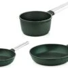 Westinghouse Pannenset Performance (Koekenpan ø 24 En 28 Cm + Steelpan ø 18 Cm) - Groen - Inductie En Alle Andere Warmtebronnen -Keukengerei Winkel 550x339