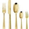 Sambonet Bestekset Flat - Goud - 30 Delig / 6 Personen -Keukengerei Winkel 62712GN1