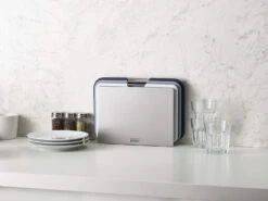 Joseph Joseph 3-delige Snijplankenset Met Houder - Nest Boards - Grijs -Keukengerei Winkel 71sxhCnF1qL. SL1500