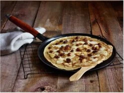 Staub Pannenkoekenpan - Zwart - ø 28 Cm - Geëmailleerde Anti-aanbaklaag -Keukengerei Winkel 750039974