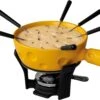 Boska Fondueset Cheesy - 6 Personen - Geel/zwart - 1.3 Liter -Keukengerei Winkel 853512 Fondueset super cheesy