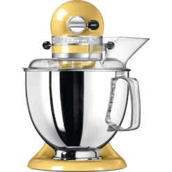 KitchenAid Keukenmachine Artisan - Kantelbare Kop - Pastel Geel - 4.8 Liter - 5KSM175PSEMY -Keukengerei Winkel 8597015010505B15D 1