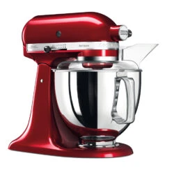 KitchenAid Keukenmachine Artisan - Kantelbare Kop - Appelrood - 4.8 Liter - 5KSM175PSEAC -Keukengerei Winkel 8597015012305B15D 4