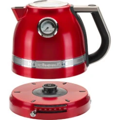 KitchenAid Waterkoker Artisan - Temperatuurregeling - Appelrood - 1.5 Liter - 5KEK1522ECA -Keukengerei Winkel 8597800012305B15D