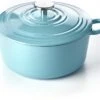 BK Braadpan Bourgogne - Aqua Blue - ø 24 Cm / 4.2 Liter 2 BK Braadpan Bourgogne - Aqua Blue - ø 24 Cm / 4.2 Liter -Keukengerei Winkel 8718311317527 2