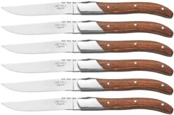 Jay Hill Steakmessen Laguiole - Rozenhout - 6 Stuks -Keukengerei Winkel 8720364453466 5