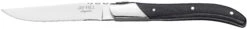 Jay Hill Steakmessen Laguiole - Zwart - 6 Stuks -Keukengerei Winkel 8720364453473 8