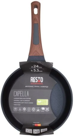 Resto Kitchenware Koekenpan Capella - ø 24 Cm - Standaard Anti-aanbaklaag -Keukengerei Winkel 93509.4260403579060.ver07 1
