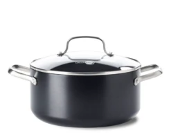GreenPan Kookpan Met Deksel - Copenhagen - Zwart - ø 20 Cm / 3.3 Liter