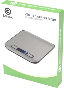Sareva Keukenweegschaal - Klein -Keukengerei Winkel Basic Package New