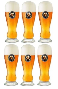 Franziskaner Bierglas Weizen - 500 Ml - 6 Stuks