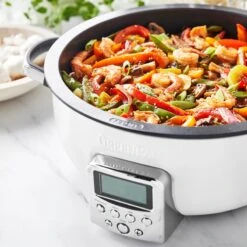 GreenPan Omnicooker - 5.7 Liter - Cream - Keramische Anti-baklaag -Keukengerei Winkel CC005288 001 CC005289 001 image4 feature2 7eb6e770 67fc 471c af6a e109cb36aff8