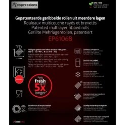 Espressions Vacumeerfolie 600 X 20 Cm - 2 Stuks - Geschikt Voor Foodsaver -Keukengerei Winkel EP61068 621c985a59d0a2.25566617 1