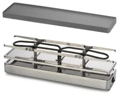 Espressions Gourmetstel Slim - 4 Personen -Keukengerei Winkel Espressions Gourmetstel Raclette Slim 42 x 13 cm