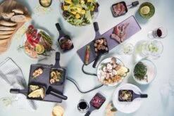 Espressions Gourmetstel Square - 4 Personen -Keukengerei Winkel Espressions Gourmetstel Raclette Square 21 x 13 cm