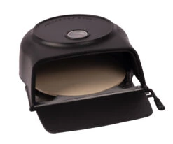 Fernus & Friends Pizza Oven - Voor Fornuis - Black Matted - Voor ø 26 Cm Pizza's -Keukengerei Winkel Fernus zwart 2