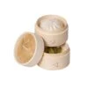 Sareva Stoommandje Bamboe 2-laags - ø 10 Cm -Keukengerei Winkel Item 5 3 1