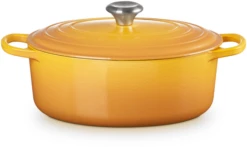 Le Creuset Braadpan Signature - Ovaal - Nectar - ø 29 Cm / 4.7 Liter -Keukengerei Winkel LC 20220720 HL PS FS 21178296724430 001