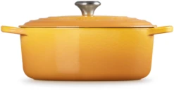 Le Creuset Braadpan Signature - Ovaal - Nectar - ø 29 Cm / 4.7 Liter -Keukengerei Winkel LC 20220720 HL PS FS 21178296724430 003