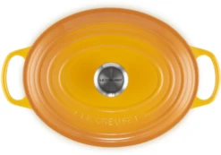 Le Creuset Braadpan Signature - Ovaal - Nectar - ø 29 Cm / 4.7 Liter -Keukengerei Winkel LC 20220720 HL PS FS 21178296724430 004