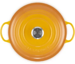 Le Creuset Braadpan Signature - Marmite - Nectar - ø 26 Cm / 4.1 Liter -Keukengerei Winkel LC 20220721 HL PS FS 21114266724430 004