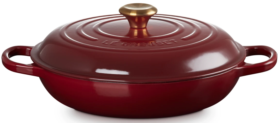 Le Creuset Braadpan Signature - Campagnard - Rhone - ø 30 Cm / 3.5 Liter